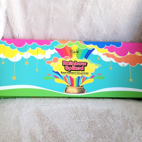 Rude Cosmetics Rainbow Spiked Base Pigment Collection 11 Shades NIB Makeup - Picture 1 of 9